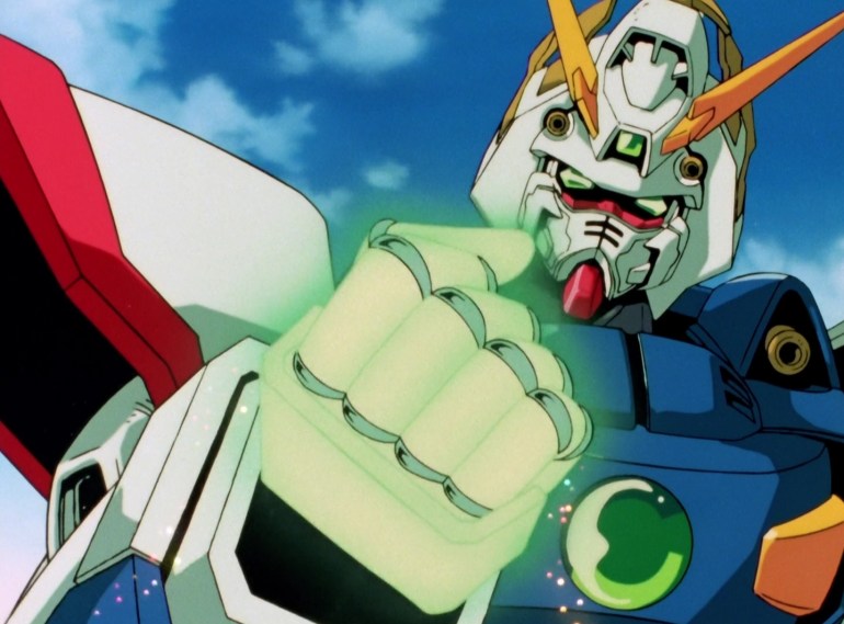 Mobile Fighter G Gundam, G Gundam, Anime, 10, Domon Kasshu, Rain Mikamura, Sai Saici, Dahal Muhammad