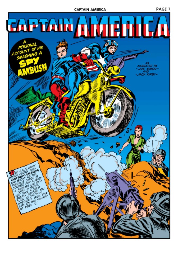 Swinging Through Comics, Captain America Comics, Issue 11, Captain America, Bucky, Nazi, Spy