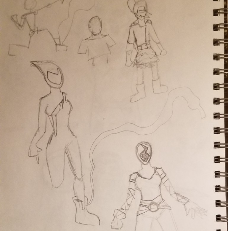 Tokutember 2020, day 25, high top, tokusatsu, concepts