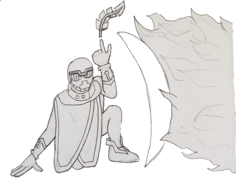 Tokutember 2020, day 26, distressed, tokusatsu, transparent