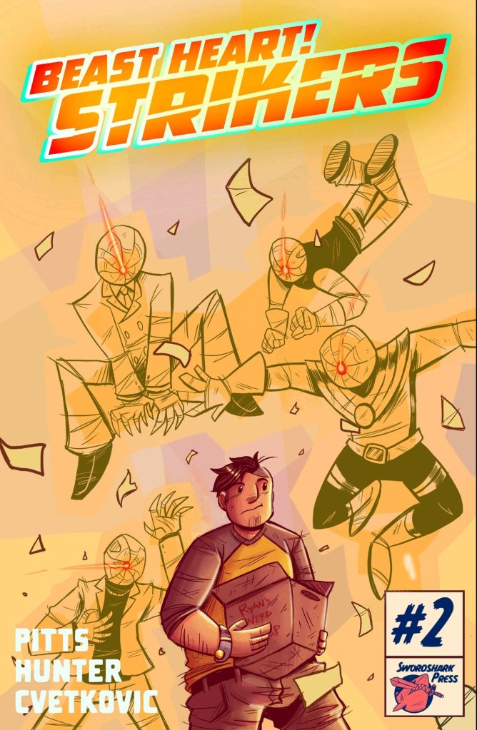 SWINGING THROUGH COMICS, STC 44, BEAST HEART STRIKERS 2, ANALYSIS, TOKUSATSU, COMIC BOOK, COVER