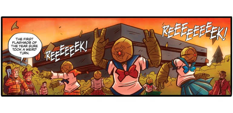 SWINGING THROUGH COMICS, STC 44, BEAST HEART STRIKERS 2, ANALYSIS, TOKUSATSU, COMIC BOOK, SAILOR MOON, SKATER X