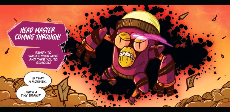 SWINGING THROUGH COMICS, STC 44, BEAST HEART STRIKERS 2, ANALYSIS, TOKUSATSU, COMIC BOOK, HEAD MASTER, MOJO JOJO