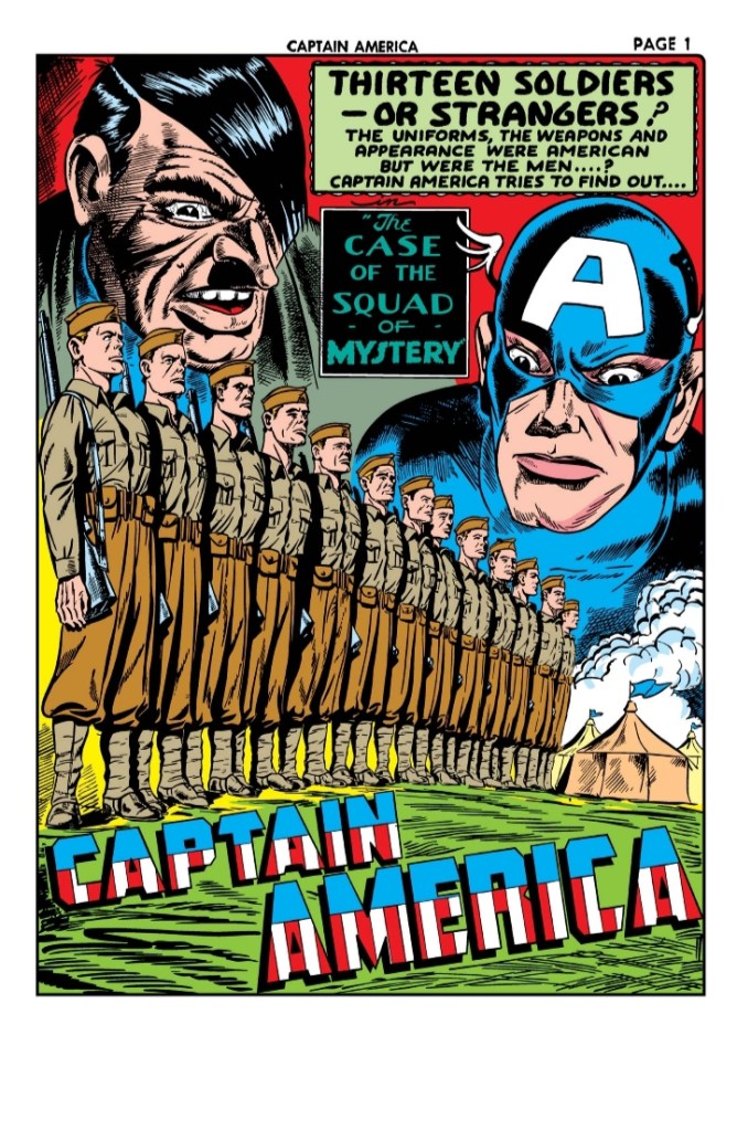 Captain America Comics 11, Captain America, Timely Comics, Marvel Comics, Hitler