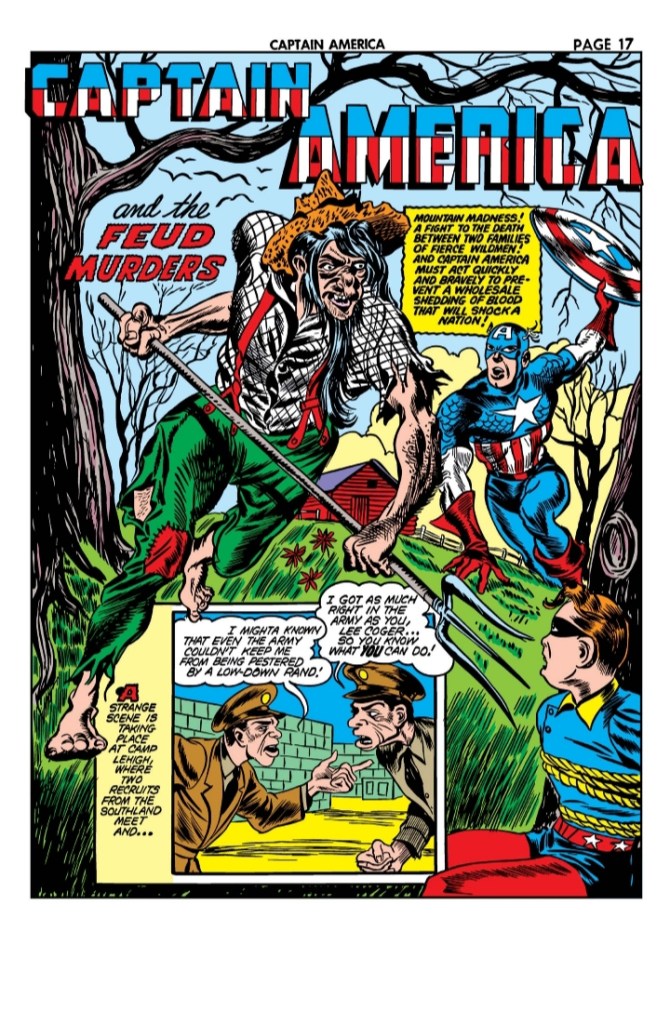 Captain America Comics 11, Captain America, Timely Comics, Marvel Comics, Bucky, Hillbilly