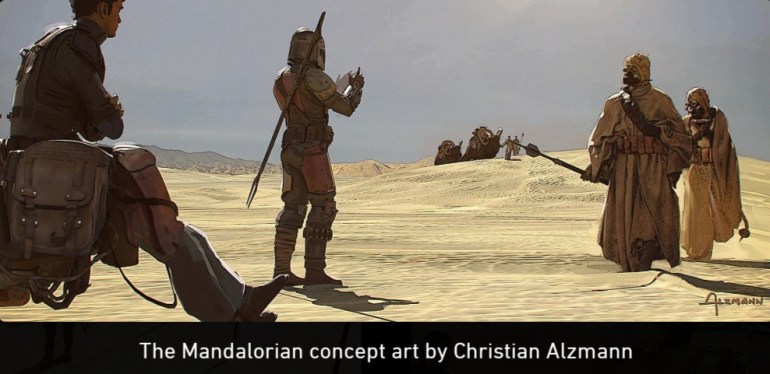 Mandalorian, Concept Art, Chapter 5,Tatooine, Sand People