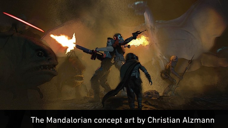 Mandalorian, Concept Art, Chapter 7, Reckoning, Navarro, Night