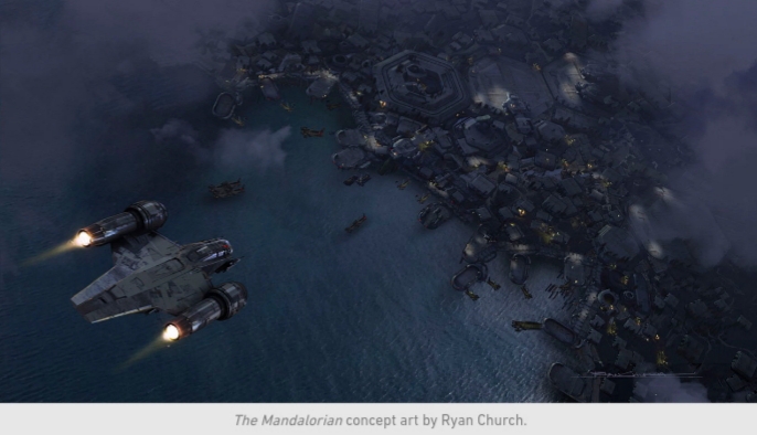 Star Wars, The Mandalorian, Chapter 11, Razor Crest, Bay