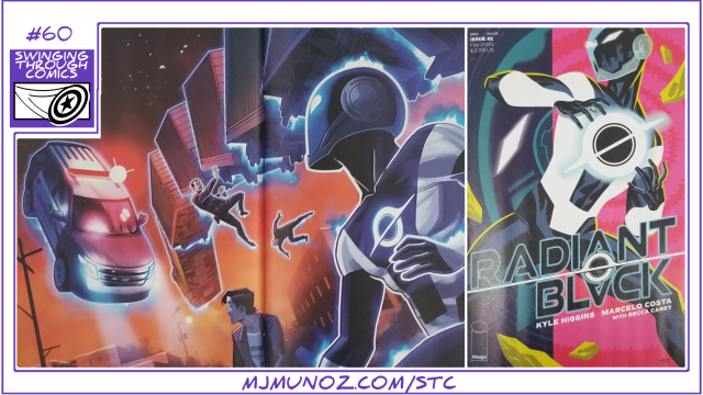 Radiant Black, Swinging Through Comics, Tokusatsu, Higgins, Image, Issue 1