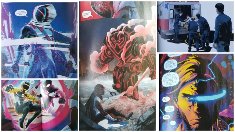 Radiant Black 5, Radiant Black, Kyle Higgins, Tokusatsu, Image Comics, indie Comics, Swinging Through Comics, Radinat Red, Radiant Yellow, Radiant Purple,