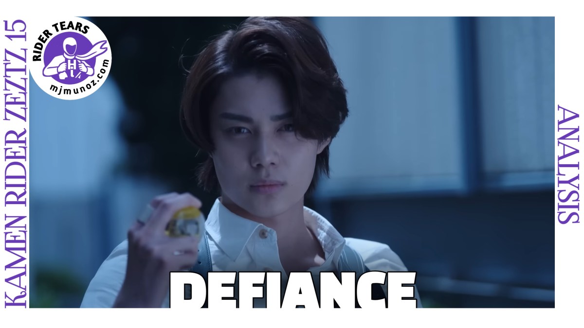 Nox holding a capsum in Zets Episode 15 symbolizing defiance and rebellion