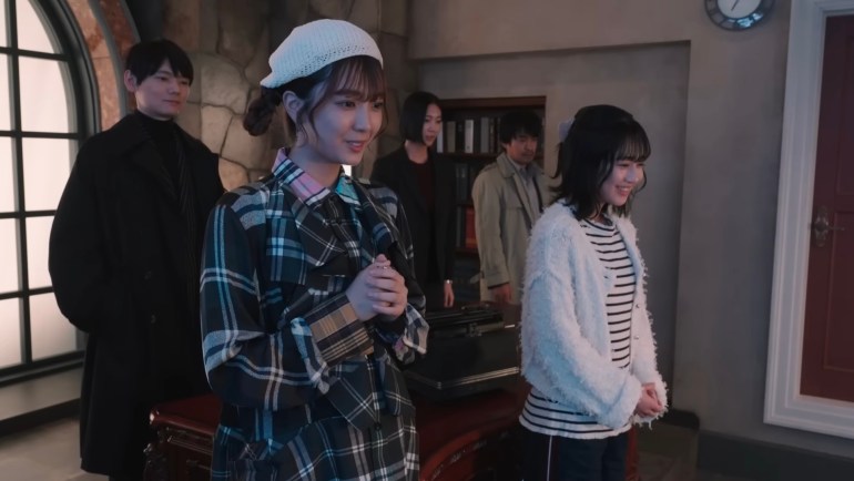 Baku’s friends and allies appear in Zeztz Room during his limbo struggle in Kamen Rider Zeztz Episode 33 as they gradually shift from doubt to encouragement.