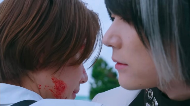 Baku reaches out to Nox during an emotional turning point in Kamen Rider Zeztz Episode 37.