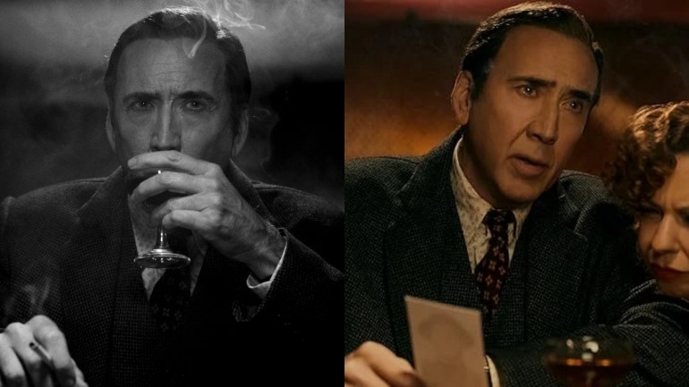 Comparison of Spider Noir shown in black and white and True Hue color versions.