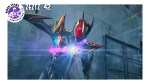 Kamen Rider Zeztz Exdream prepares to battle Catastrophe Gore Nightmare in Episode 42.